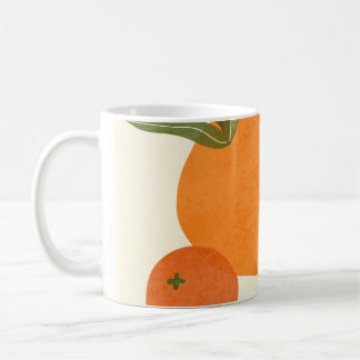 Matisse Inspired: Modern Abstrakt Shapes Kaffemugg