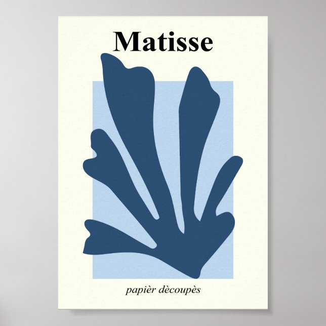 Matisse Inspired Shape Poster (Framsidan)