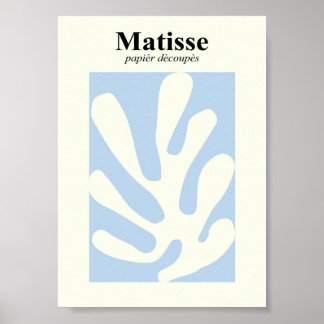 Matisse Inspired Shape Poster