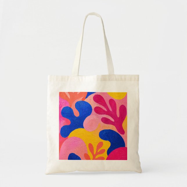 Matisse-Inspired Tote Bag Tygkasse (Framsidan)