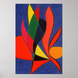 Matisse inspirerad Abstrakt Wall Art Poster
