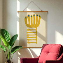 Matisse Inspirerad Gul och Blå