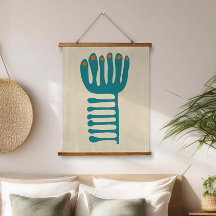 Matisse Inspirerad Teal och Orange