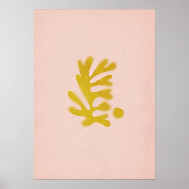 Matisse-inspirerade former poster (Framsidan)