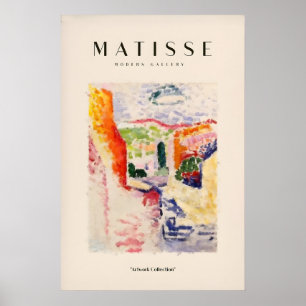 Matisse konsttryck - Abstrakt Fauvistisk affisch