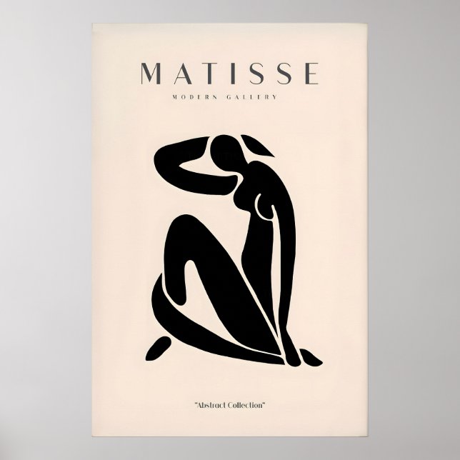 Matisse konsttryck - Figurativ damposterkonst Poster (Framsidan)