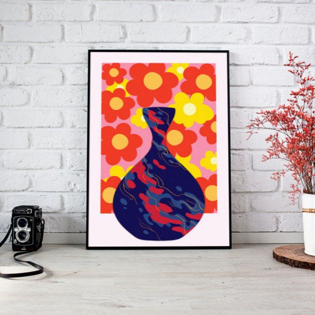 Matisse Large Wall Decor Canvastryck (living room décor, above bed wall art, modern home décor, nursery wall art, large wall décor, canvas)