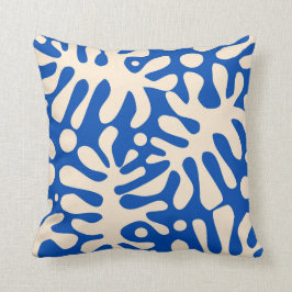 Matisse lövs - Blue Kudde