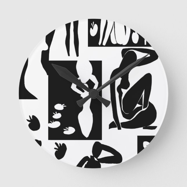 Matisse Nudes Rund Klocka (Framsida)