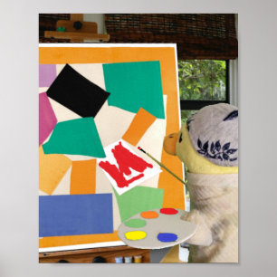 Matisse Snigeln i olja av Danny Duck Poster