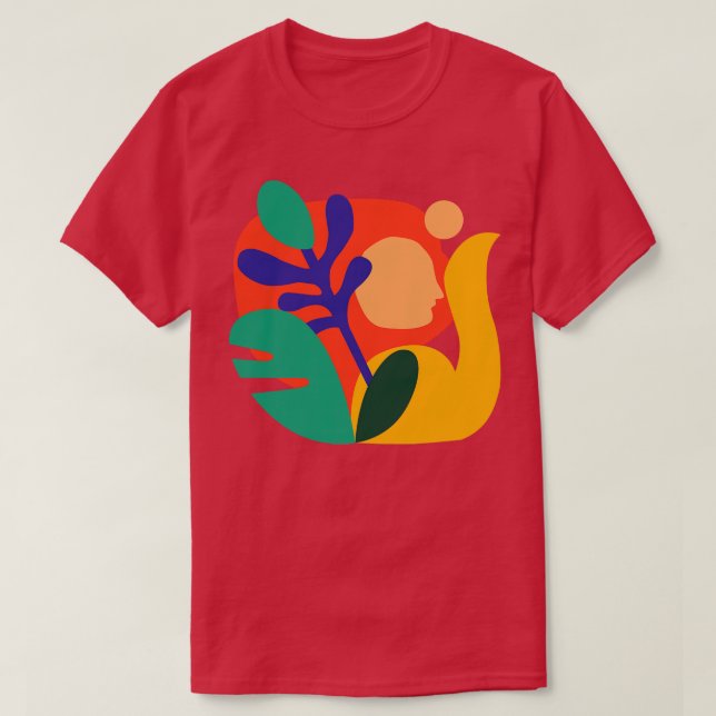 Matisse Stil 25 T Shirt (Design framsida)