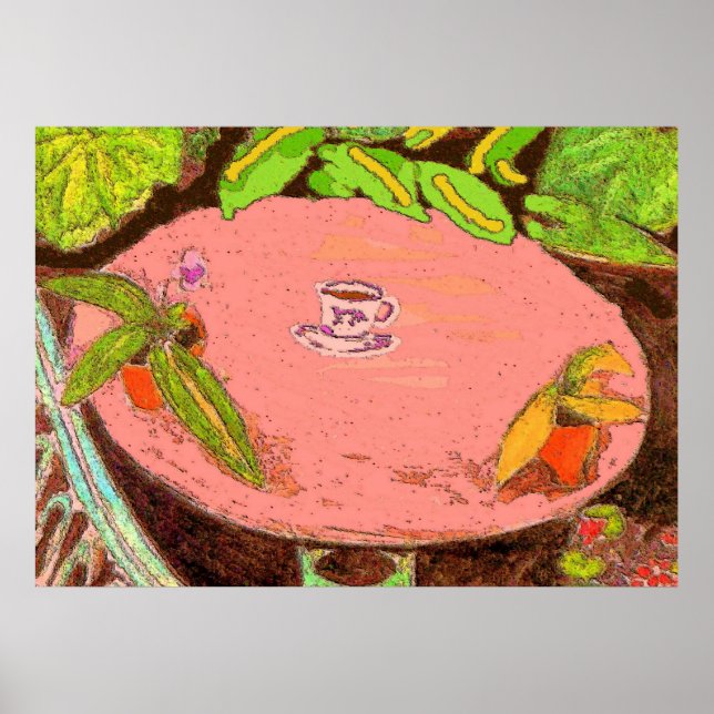 Matisse Stil-kaffe Kopp Poster (Framsidan)