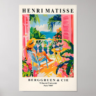 Matisse Wall Art, Coastal Cowgirl Print, Woman On Poster