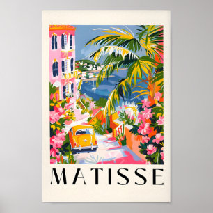 Matisse Wall Art, Rosa Beachy Decor, Italien Wall  Poster