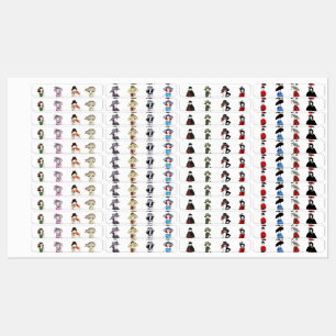 MatisseFashion Watercolor Järn på etikett