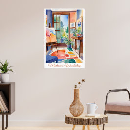 Matisses workshop - Poster