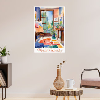 Matisses workshop - Poster