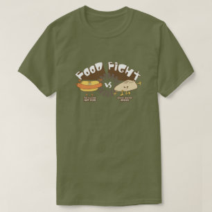 Matkamp! Hotdog vs. Poteck Funny Ord Pun Tee