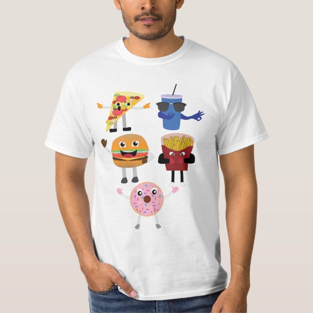 Matkaraktärer T Shirt (Framsida)
