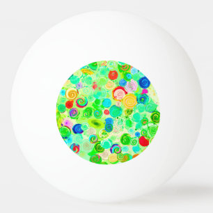 Matkasse för spiral, färglöst, mönster pingisboll