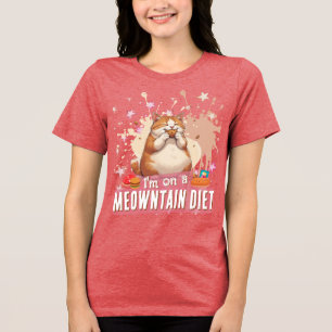 Matkattespel "Jag är på kattbergskkost" T Shirt