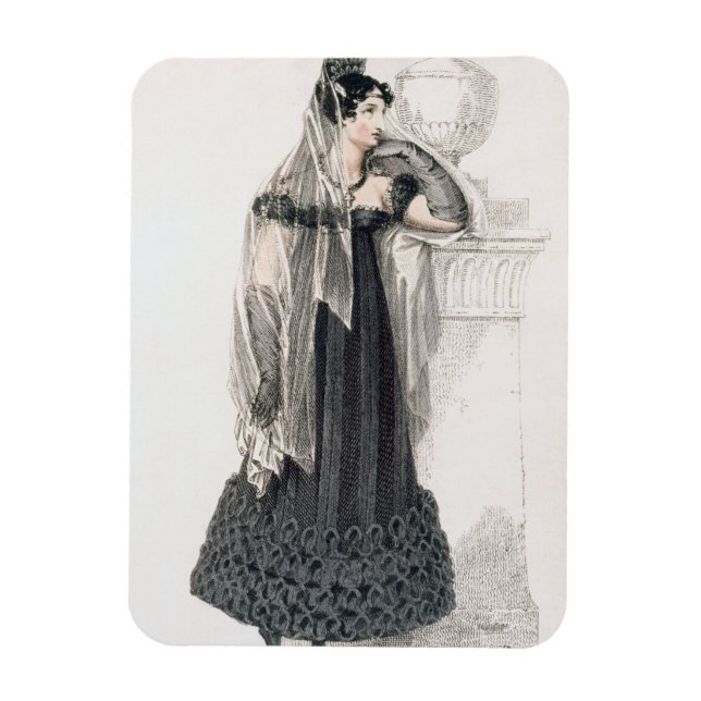 Matklänning, mode-platta från Ackermanns rep Magnet (Vertikal)