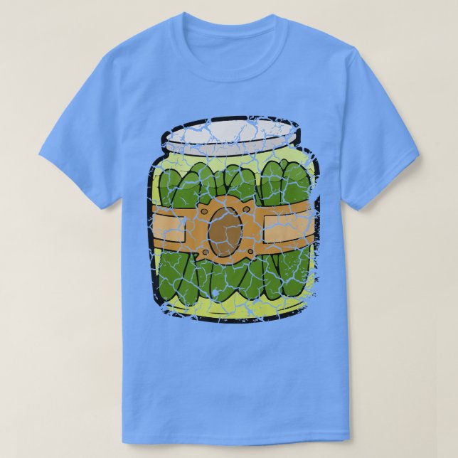 Matkokning Foodie Pickles Distress T Shirt (Design framsida)
