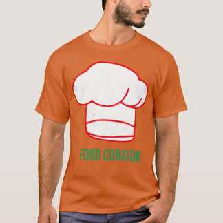 Matkurator Chef Emblem familj T Shirt