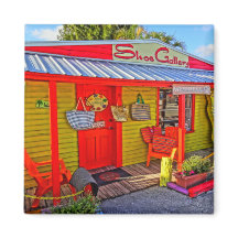 Matlacha Florida Shoe Gallery Boutique Magnet