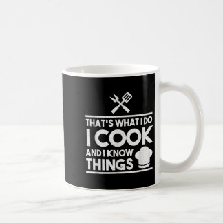 Matlagande kock Det är vad jag gör Jag lagar mat o Kaffemugg