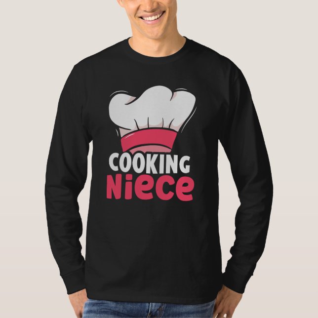 Matlagande Niece Laga Hobby Kockar T Shirt (Framsida)