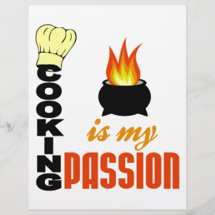 Matlagning är min passion Flyer