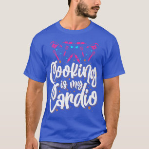 matlagning av matkonst kock kock knivar mat t shirt