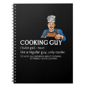 Matlagning Guy Definition Anteckningsbok