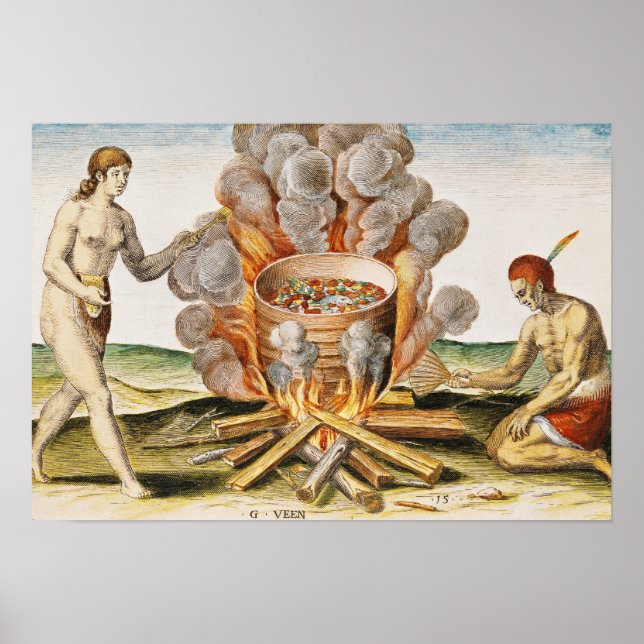 Matlagning i Terracotta Pot Poster (Framsidan)