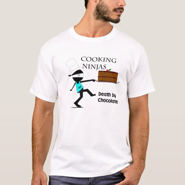 Matlagning Ninja T Shirt (Framsida)