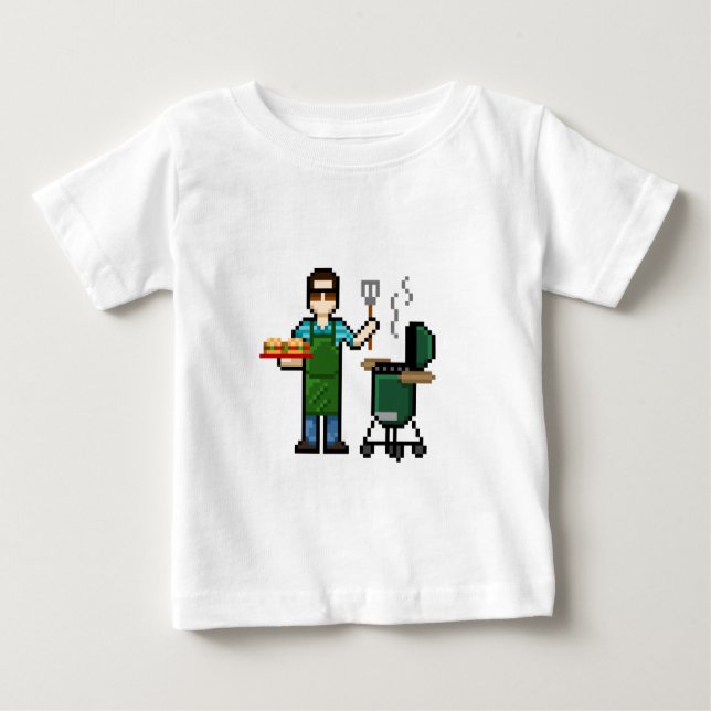Matlagning på BGEN grillar Tee Shirt (Framsida)