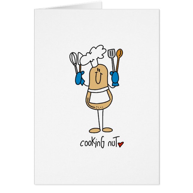 Matlagningnöt Hälsningskort (Framsidan)