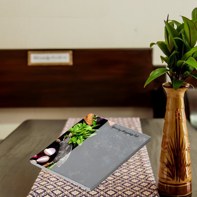 Matlagningslista för livsmedelsfamiljen livsmedel anteckningsblock (Skapare uppladdad)