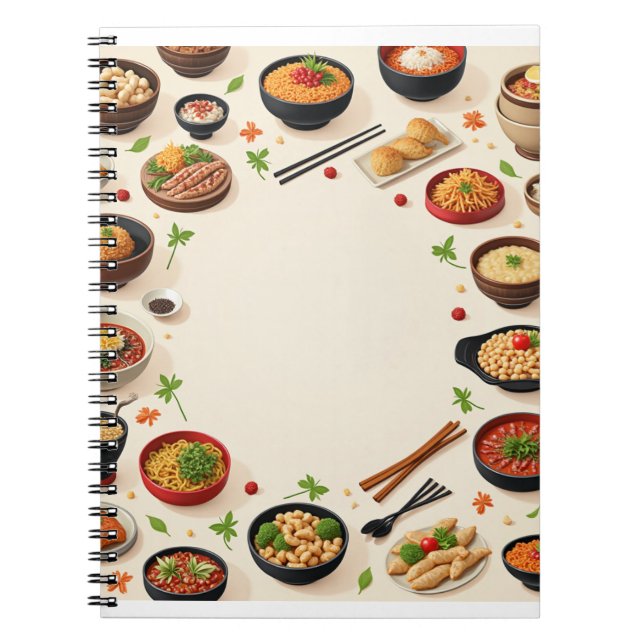 matlagningsrecept anteckningsbok (Framsidan)