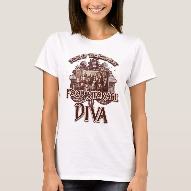 MatlagringsDiva:  Pride av det Jello bältet Tee Shirt (Framsida)