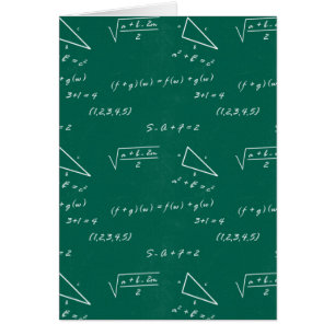 matlärare algebra geek hälsningskort