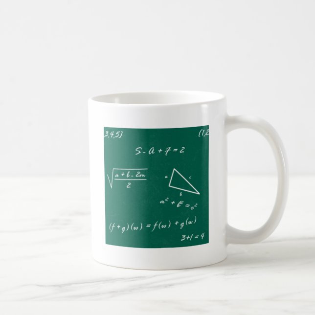 matlärare algebra geek kaffemugg (Höger)