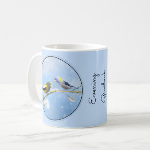 Matmålning av Grosbeak - Utmatning av originalkons Kaffemugg