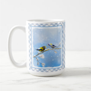 Matmålning av Grosbeak - Utmatning av originalkons Kaffemugg