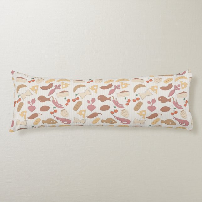 Matmönster 2 kroppskudde (Framsidan)