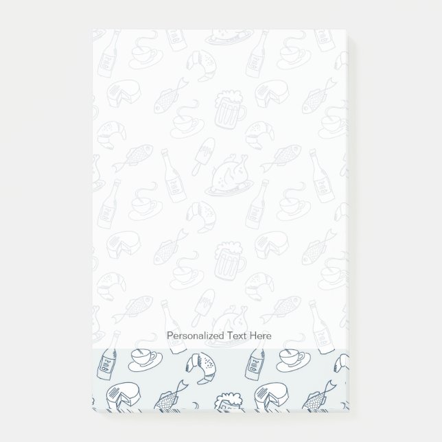 Matmönster 3 post-it block (Framsida)