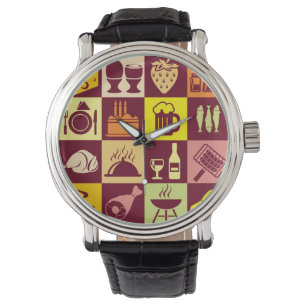 Matmönster Armbandsur