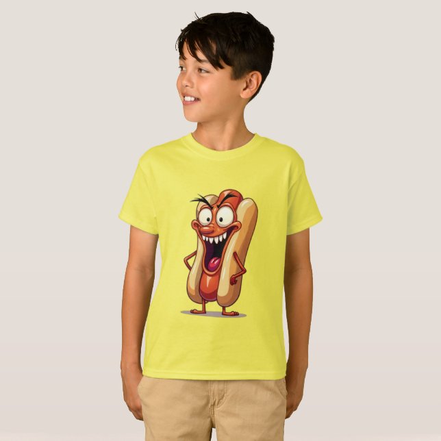 Matmonster ONDA HETTMACKAR T Shirt (Hel framsida)