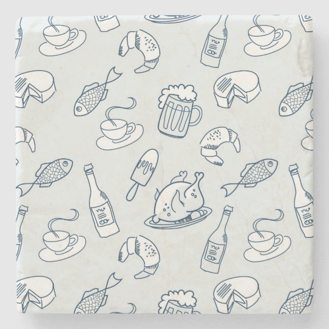 Matmönster Underlägg Sten (Framsidan)